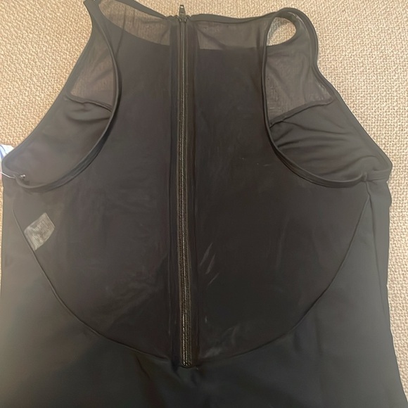 Black Mesh one piece swimsuit Forever 21 size 2x - Picture 5 of 6